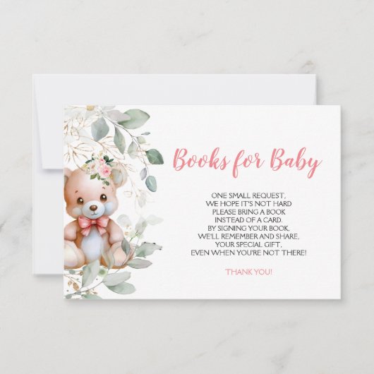 Teddy Bear boeken voor baby ticket (Voorkant)