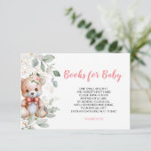 Teddy Bear boeken voor baby ticket (Staand voorkant)