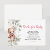 Teddy Bear boeken voor baby ticket (Voorkant / Achterkant)