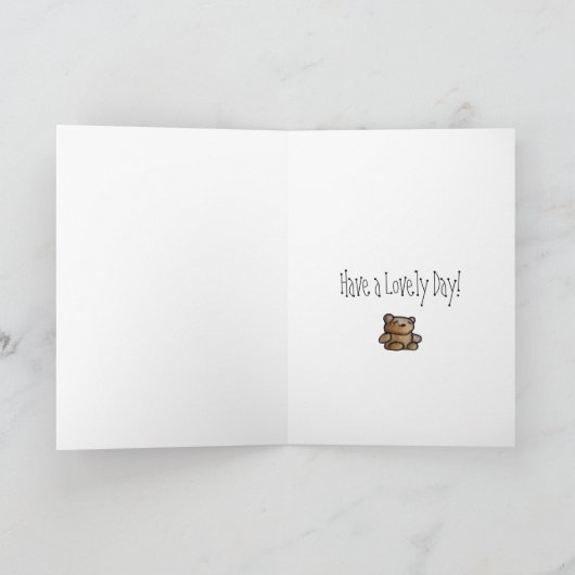 Teddy Bear Books Kaart (Binnen)