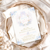 Teddy Bear Bow Bloemen Jongen of Meisje Geslacht O Kaart