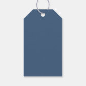 Teddy Bear Boy Baby shower Dank u Cadeaulabel (Achterkant)