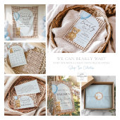 Teddy Bear Boy Baby shower Geschenken en boeken Ta Poster