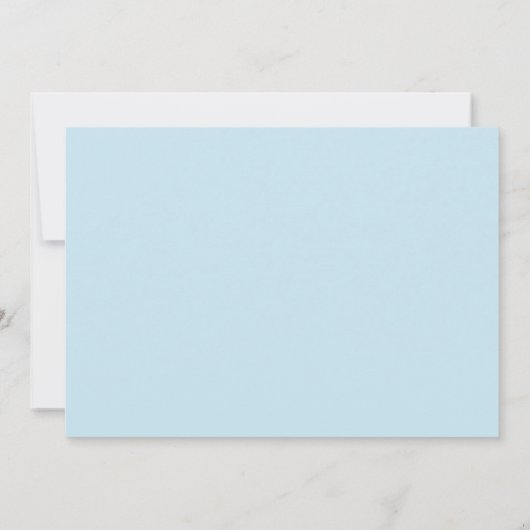 Teddy Bear Boy Baby shower Uitnodiging (Achterkant)