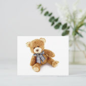 Teddy Bear Briefkaart (Staand voorkant)