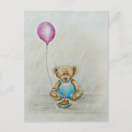 Teddy Bear Briefkaart (Voorkant)