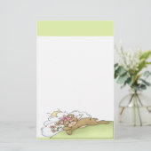 Teddy Bear Briefpapier (Staand voorkant)