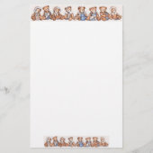 Teddy Bear Briefpapier (Voorkant)