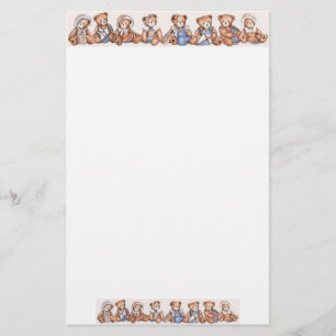 Teddy Bear Briefpapier