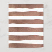 Teddy Bear Brown en Gold Table Number Sign (Achterkant)