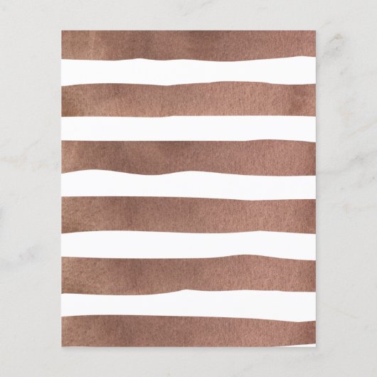 Teddy Bear Brown en Gold Table Number Sign (Achterkant)