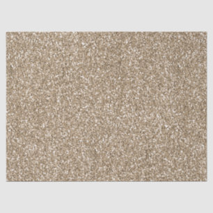 Teddy Bear Brown Glitter   Tissuepapier