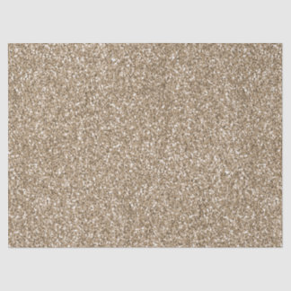 Teddy Bear Brown Glitter Tissuepapier