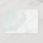 Teddy Bear Brown Sage Green Balloons Baby Informatiekaartje (Achterkant)