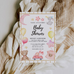Teddy Bear bruiloft Baby shower Kaart