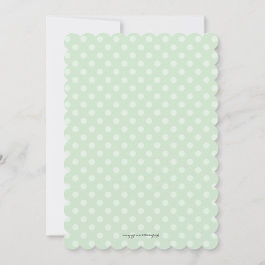 Teddy Bear Bunting Girl Baby shower Uitnodigen Kaart (Achterkant)