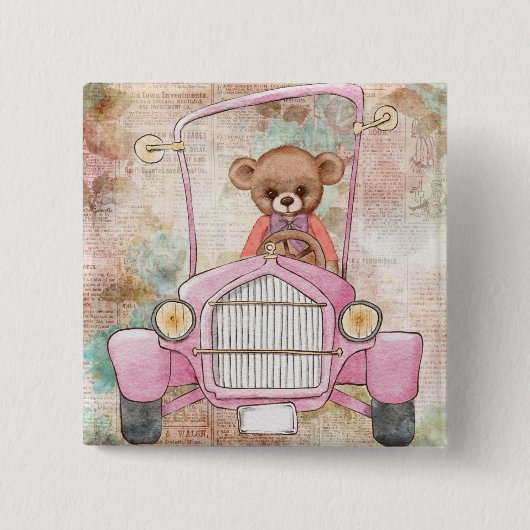 Teddy Bear Button (Voorkant)