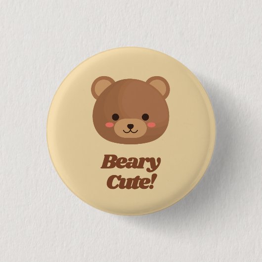 Teddy Bear Button (Voorkant)