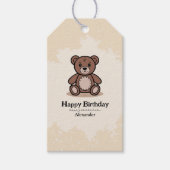 Teddy Bear Cadeaulabel (Voorkant)