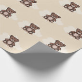 Teddy Bear Cadeaupapier (Hoek)