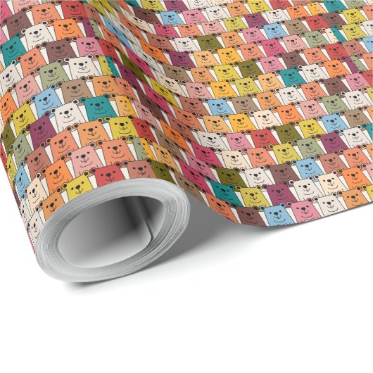 Teddy Bear Cadeaupapier (Rol Hoek)