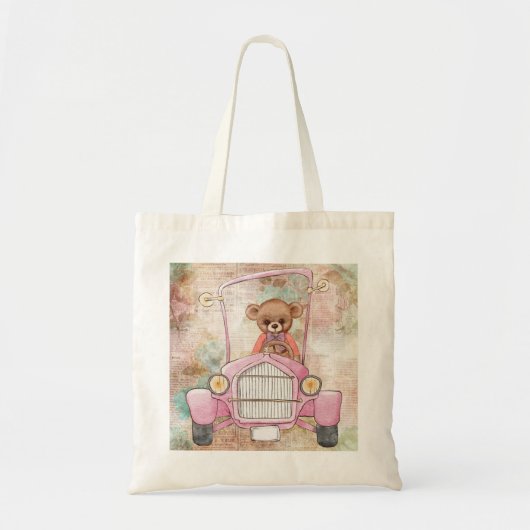 Teddy Bear Canvas tas (Voorkant)