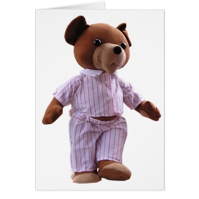 Teddy Bear Card (Voorkant)