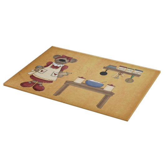 Teddy Bear Chef Cutting Board Snijplank (Hoek)
