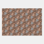 Teddy Bear Childrens animated Inpakpapier Vel (Voorkant 2)