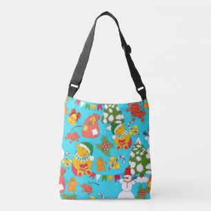 Teddy Bear Christmas: Kind-vriendelijk. Crossbody Tas