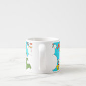Teddy Bear Christmas: Kind-vriendelijk. Espresso Kop (Achterkant)