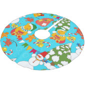 Teddy Bear Christmas: Kind-vriendelijk. Kerstboom Rok (Gekanteld)