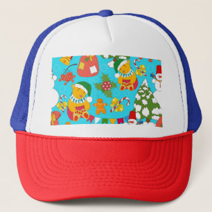 Teddy Bear Christmas: Kind-vriendelijk. Trucker Pet
