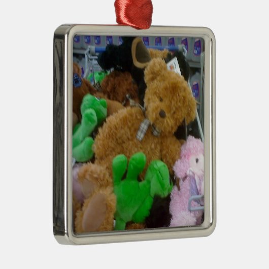 **TEDDY BEAR* CHRISTMAS ORNAMENT (Rechts)