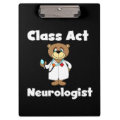 Teddy Bear Class Act Neurologist Klembord (Voorkant)
