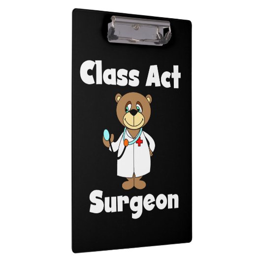 Teddy Bear Class Act Surgeon Klembord (Rechts)