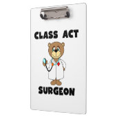 Teddy Bear Class Act Surgeon Klembord (Links)