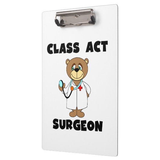 Teddy Bear Class Act Surgeon Klembord (Links)