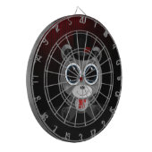Teddy Bear - Classy Grey Dartbord (Voorkant Links)