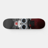 Teddy Bear - Classy Grey Persoonlijk Skateboard (Horizontaal)