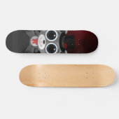 Teddy Bear - Classy Grey Persoonlijk Skateboard (Horizontaal)