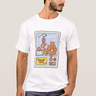 TEDDY BEAR CLAW MACHINE T-SHIRT