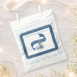 Teddy Bear Co-Pilot Baby Jongensdouche Bedankzakje