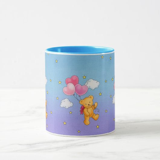 Teddy Bear Coffee Mok (Cup) (Midden)