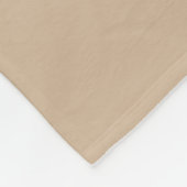 Teddy Bear Cold Brew Fleece Deken (Hoek)