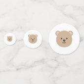 Teddy Bear Confetti (Achterkanten)