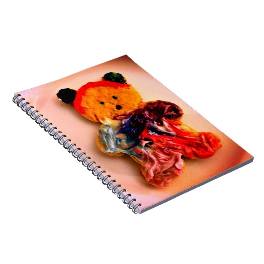 Teddy Bear Cookie Notitieboek (Rechterzijde)