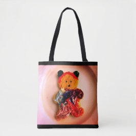 Teddy Bear Cookie Tote Bag
