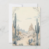 Teddy Bear Cowboy Horse Rodeo Verjaardag Kaart (Achterkant)