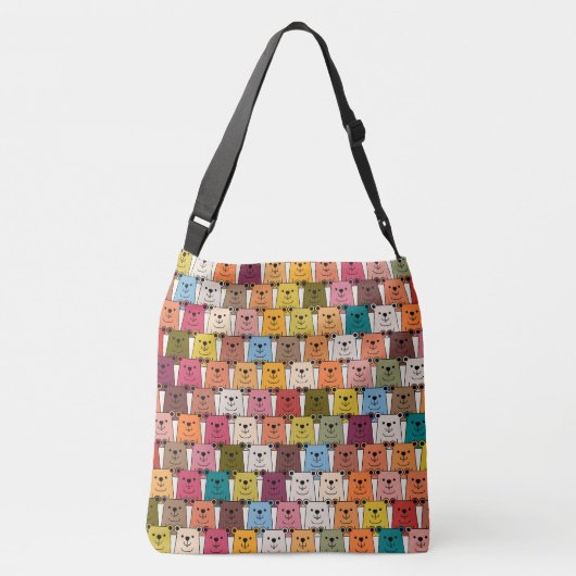 Teddy Bear Crossbody Tas (Achterkant)